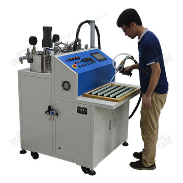 雙組份聚氨酯AB膠過濾芯手持式PU灌膠機(jī)