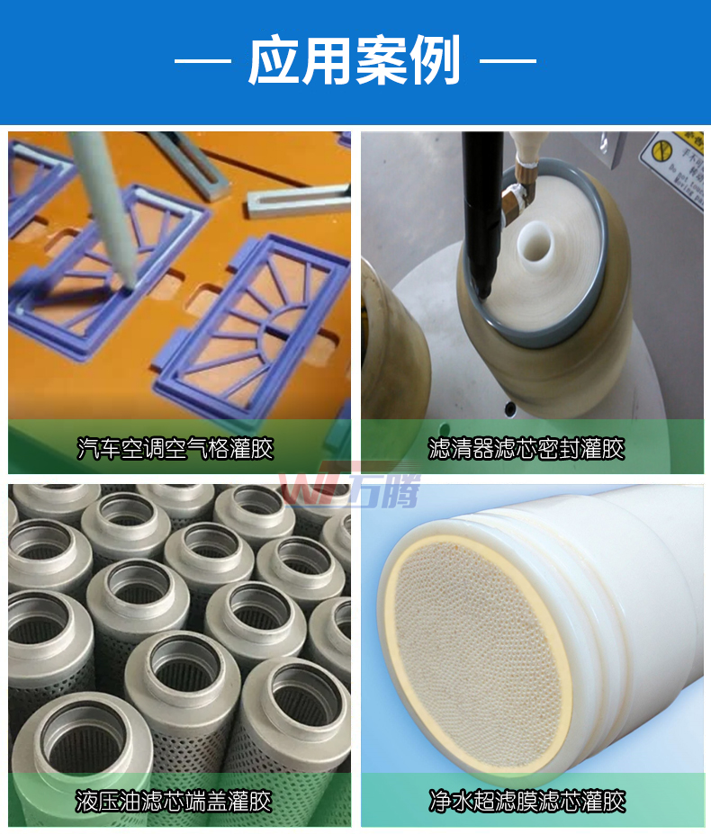 空氣濾芯灌膠機空調格柵多頭注膠機2