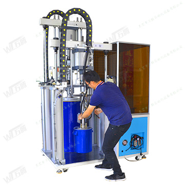 液態硅膠打膠機AB雙組份壓盤式自動上膠機